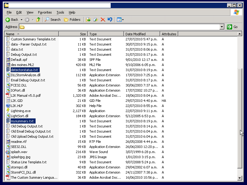 My Computer with 2 new files selected My Computer with 2 new files selected