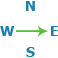 Wind from W Wind from W